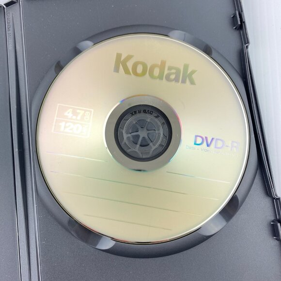Kodak DVD-R Blank discs Lot of 8 with Cases 4.7GB / 120 minutes each - Picture 5 of 7